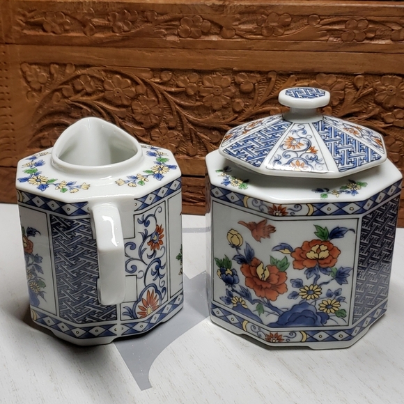 Fantasy Takahashi Creamer Sugar Dishes - Picture 7 of 8